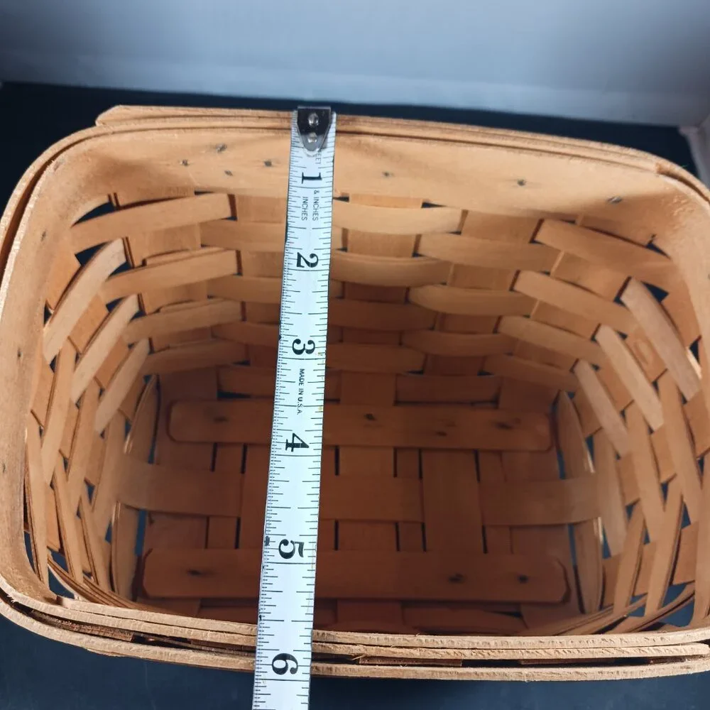 1998 Longaberger Basket Angled Top